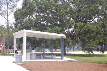 Crest Lake Park pavilion