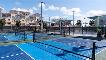 Tennis courts