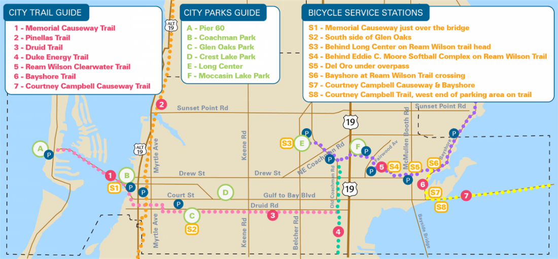 Trail map